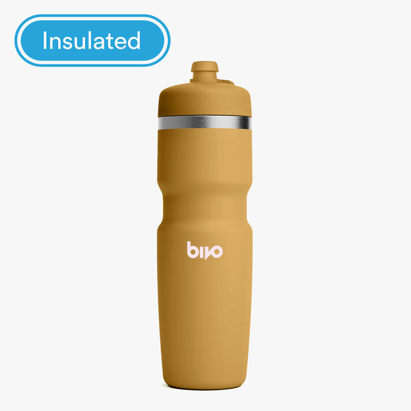Bidón Bivo Trio de 620 ml en acero inoxidable con doble pared al vacío y boquilla Gravity Flow.